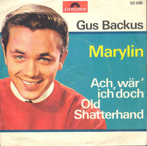 Cover Gus Backus - Marylin (7, Mono) Schallplatten Ankauf