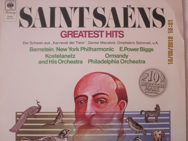 Cover Saint-Saëns* - Greatest Hits (LP, Comp) Schallplatten Ankauf