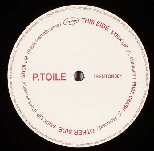 Cover P.Toile - Stick Lip EP (12, EP) Schallplatten Ankauf
