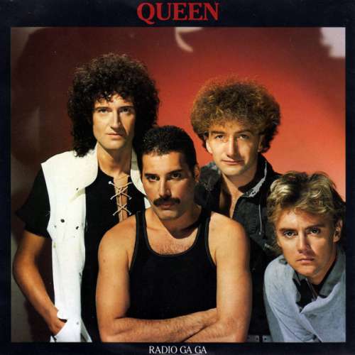 Cover Queen - Radio Ga Ga (7, Single) Schallplatten Ankauf