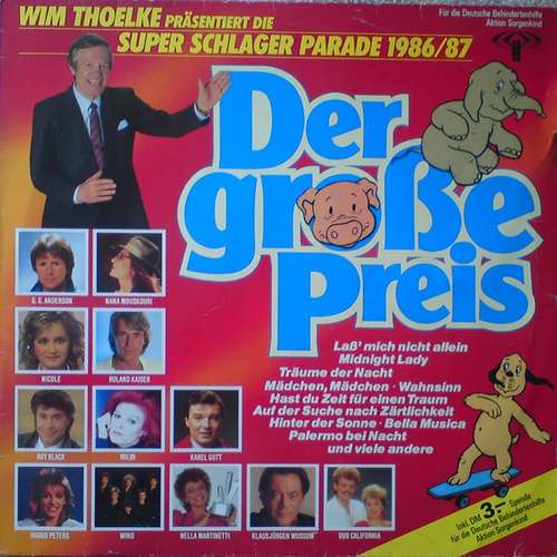 Cover Various - Der Große Preis • Wim Thoelke Präsentiert Die Super Schlager Parade 1986/87 (LP, Comp) Schallplatten Ankauf