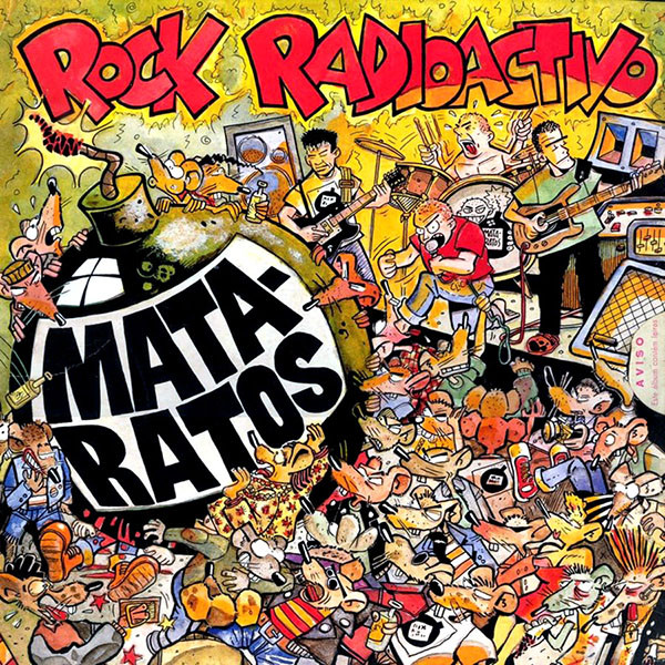 Cover Mata-Ratos - Rock Radioactivo (LP, Album) Schallplatten Ankauf