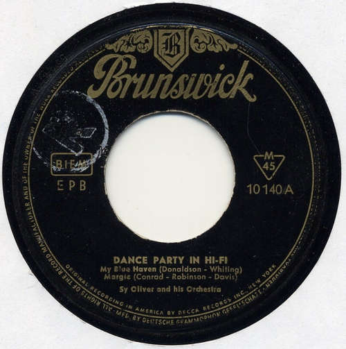Bild Sy Oliver And His Orchestra - Dance Party In Hi-Fi (7, EP) Schallplatten Ankauf