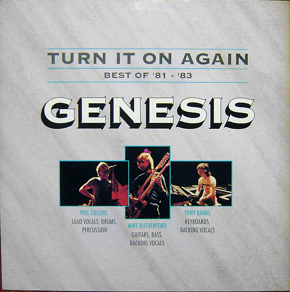 Cover Genesis - Turn It On Again - Best Of '81 - '83 (LP, Comp) Schallplatten Ankauf