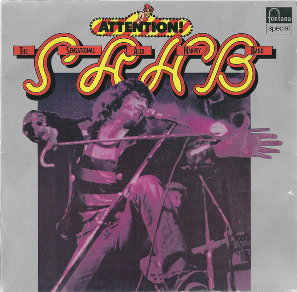 Cover The Sensational Alex Harvey Band - Attention! (LP, Comp) Schallplatten Ankauf