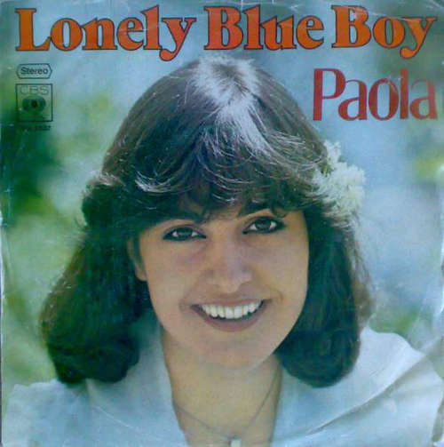 Cover Paola (2) - Lonely Blue Boy (7, Single) Schallplatten Ankauf