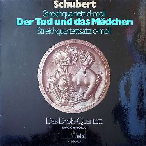 Cover Der Tod Und Das Mädchen - Streichquartettsatz C-Moll Schallplatten Ankauf