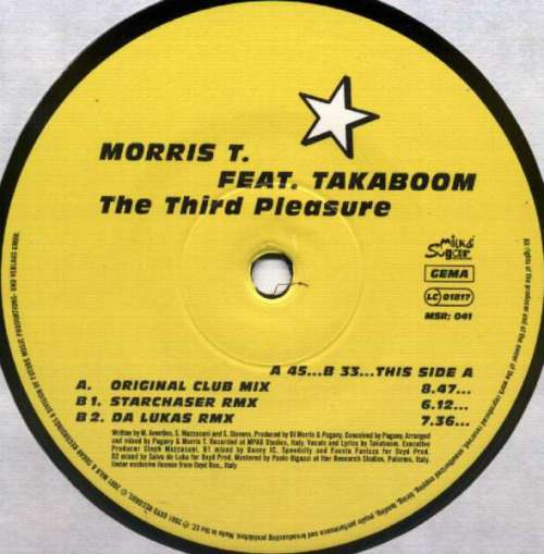 Cover Morris T - The Third Pleasure (12) Schallplatten Ankauf