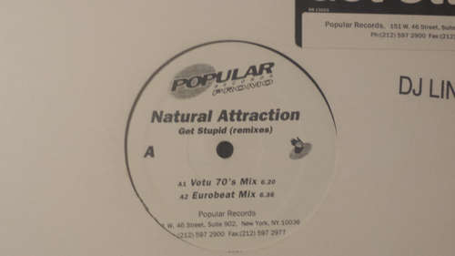 Bild Natural Attraction - Get Stupid (Remixes) (12, Promo) Schallplatten Ankauf