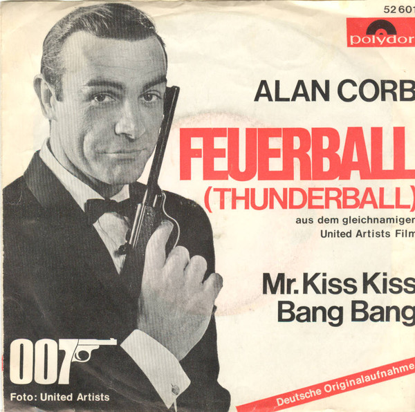 Cover Alan Corb - Feuerball (Thunderball) (7, Single, Mono) Schallplatten Ankauf
