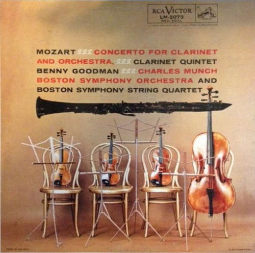 Cover Mozart* - Benny Goodman - Mozart - Concerto For Clarinet And Orchestra (LP, Album) Schallplatten Ankauf