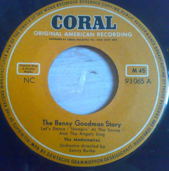 Cover The Modernaires - The Benny Goodman Story (7, Single) Schallplatten Ankauf