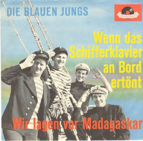 Cover Die Blauen Jungs - Wenn Das Schifferklavier An Bord Ertönt (7, Mono) Schallplatten Ankauf