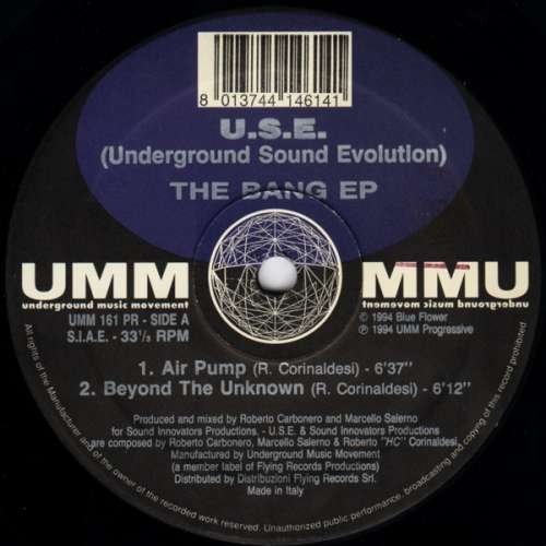 Cover U.S.E. (2) - The Bang EP (12, EP) Schallplatten Ankauf