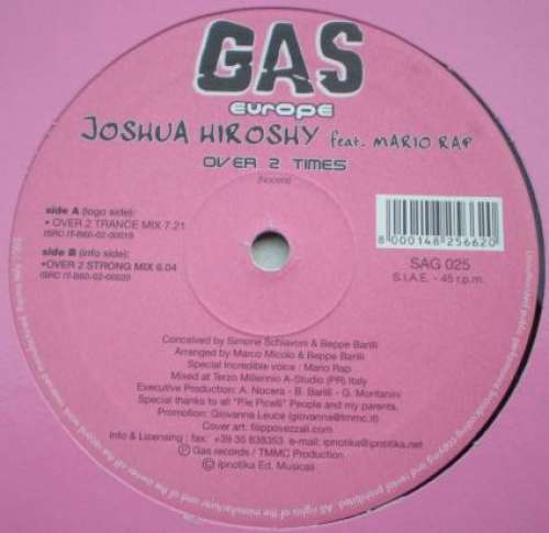 Bild Joshua Hiroshy Feat. Mario Rap - Over 2 Times (12) Schallplatten Ankauf
