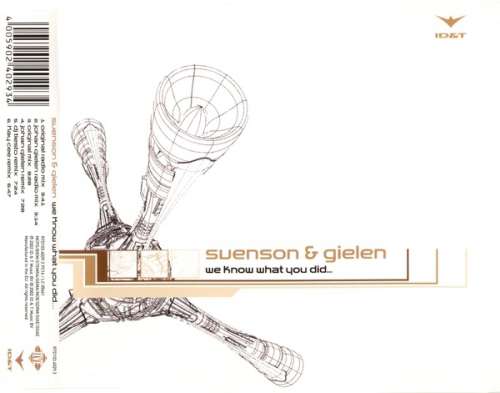 Cover Svenson & Gielen - We Know What You Did... (CD, Maxi) Schallplatten Ankauf