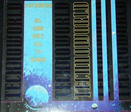 Cover Various - Technoworld Volume 1 (2xLP, Comp) Schallplatten Ankauf