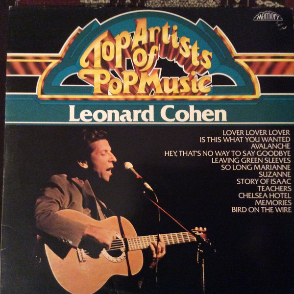 Cover Leonard Cohen - Top Artists Of Pop Music (LP, Comp) Schallplatten Ankauf