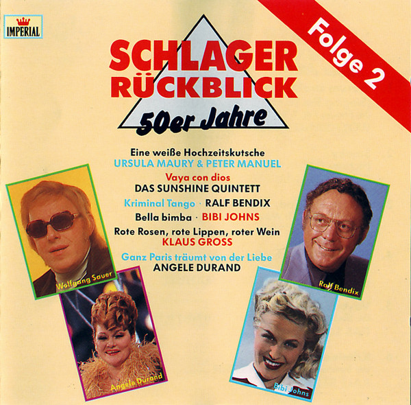 Cover Various - Schlager Rückblick - 50er Jahre - Folge 2 (CD, Comp) Schallplatten Ankauf