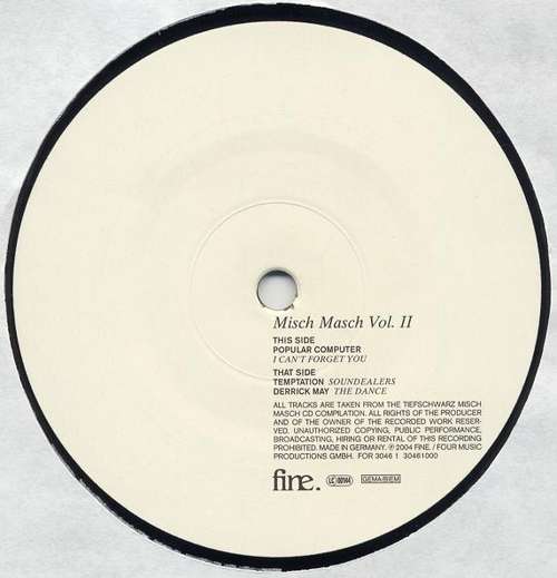 Cover Tiefschwarz - Misch Masch Vol. II (12, Comp) Schallplatten Ankauf