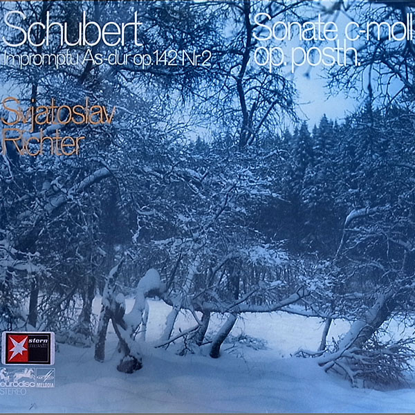 Bild Svjatoslav Richter*, Schubert* - Impromptu As-Dur Op.142 Nr. 2 / Sonate C-Moll Op. Posth. (LP, Album) Schallplatten Ankauf