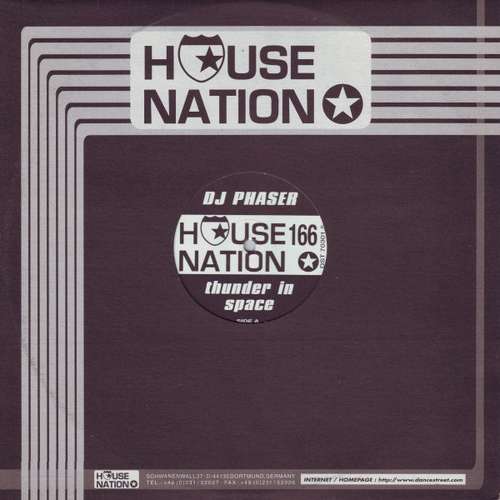 Cover DJ Phaser - Thunder In Space (12) Schallplatten Ankauf