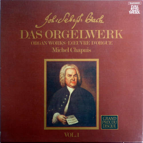 Cover Joh: Sebast: Bach* - Michel Chapuis - Das Orgelwerk = Organ Works = L'Œuvre D'Orgue Vol. 1 (2xLP, Comp, RE + Box) Schallplatten Ankauf