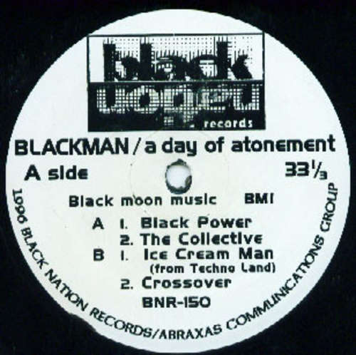 Cover Blackman - A Day Of Atonement (12) Schallplatten Ankauf