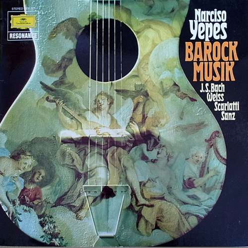 Cover Narciso Yepes - J.S.Bach*, Weiss*, Scarlatti*, Sanz* - Barock Musik (LP, Comp, RE) Schallplatten Ankauf