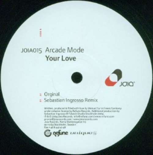 Bild Arcade Mode - Your Love (12) Schallplatten Ankauf