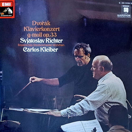 Cover Dvořák* / Carlos Kleiber - Sviatoslav Richter - Bayerisches Staatsorchester München* - Klavierkonzert G-Moll Op.33 (LP, Album, Quad) Schallplatten Ankauf