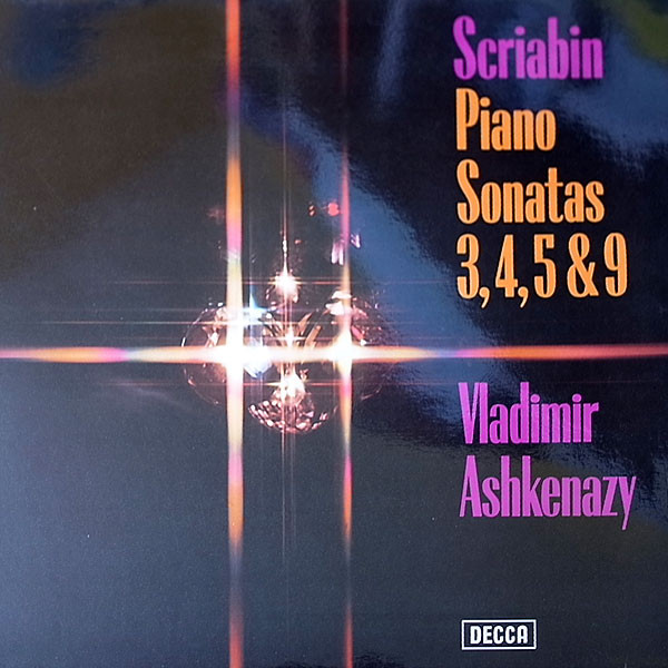Cover Scriabin* - Vladimir Ashkenazy - Piano Sonatas 3, 4, 5 & 9 (LP, Album) Schallplatten Ankauf