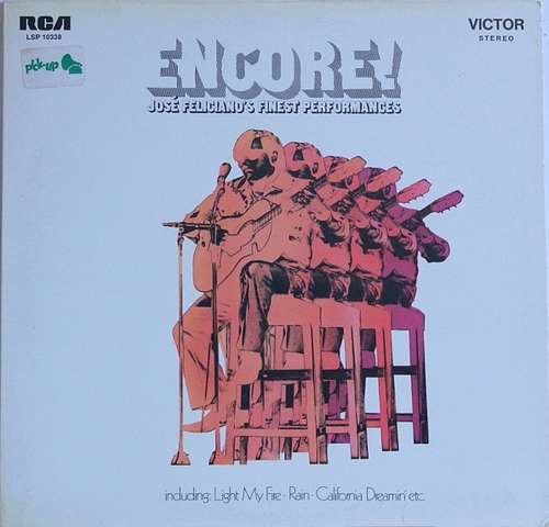 Cover José Feliciano - Encore! José Feliciano's Finest Performances (LP, Album) Schallplatten Ankauf