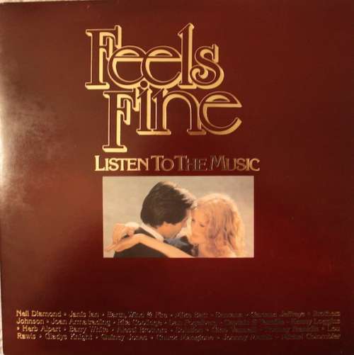 Cover Various - Feels Fine-Listen To The Music (2xLP, Comp, Gat) Schallplatten Ankauf