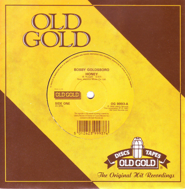Cover Bobby Goldsboro - Honey / Summer (The First Time) (7) Schallplatten Ankauf