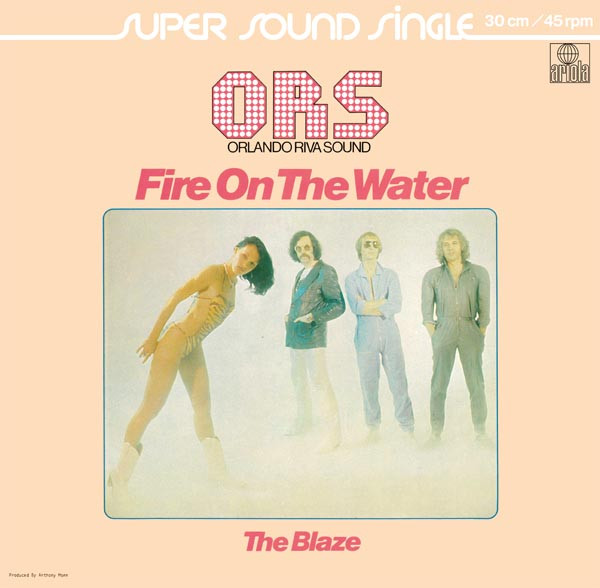 Cover O R S (Orlando Riva Sound)* - Fire On The Water (12, Single) Schallplatten Ankauf