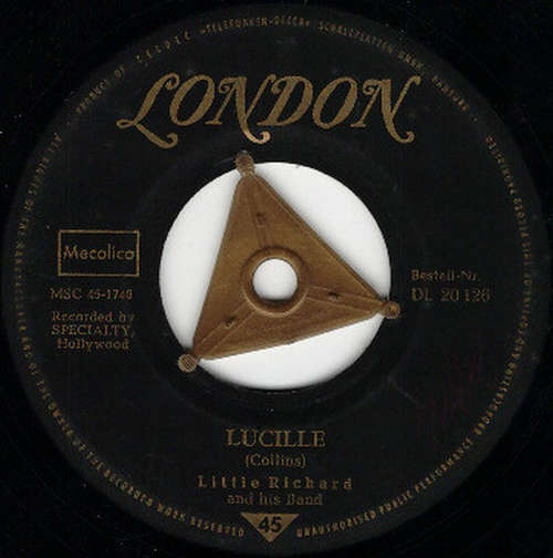 Cover Little Richard And His Band - Lucille / Send Me Some Lovin' (7, Single, Tri) Schallplatten Ankauf