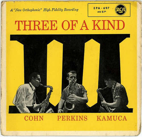 Cover Cohn*, Perkins*, Kamuca* - Three Of A Kind (7, EP, Mono) Schallplatten Ankauf
