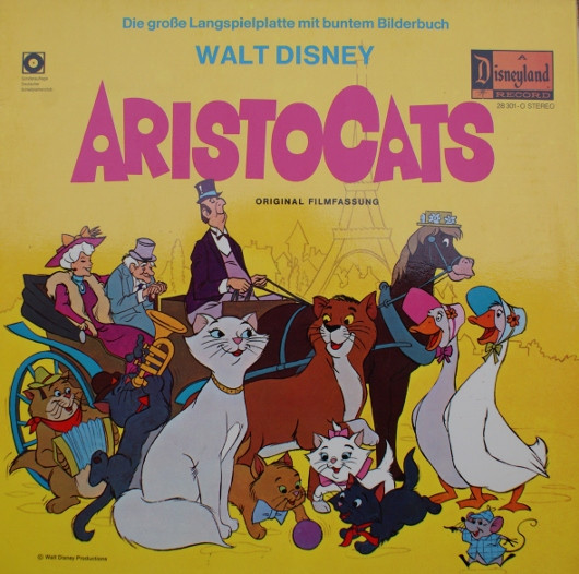 Cover Walt Disney - Aristocats (LP, Club) Schallplatten Ankauf