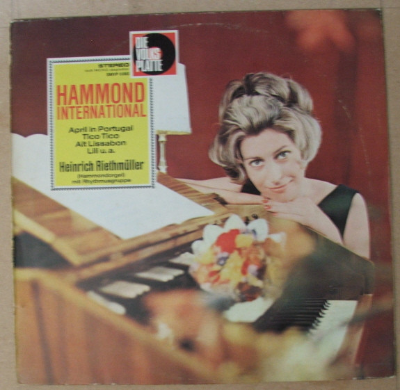 Cover Heinrich Riethmüller - Hammond International (LP, Album) Schallplatten Ankauf