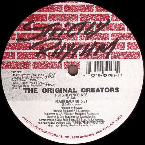 Cover The Original Creators - Roys Revenge (12) Schallplatten Ankauf