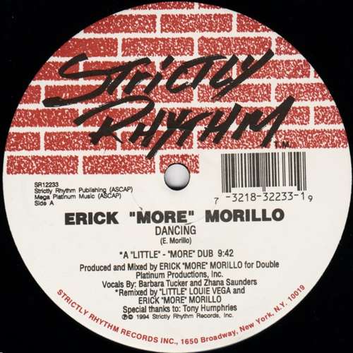 Cover Erick More Morillo* - Dancing (12) Schallplatten Ankauf