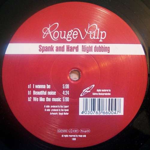 Cover Spank* And Hard* - Night Dubbing (12) Schallplatten Ankauf