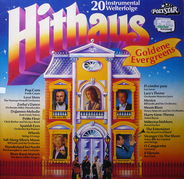Cover Various - Hithaus: Goldene Evergreens - 20 Instrumental Welterfolge (LP, Comp) Schallplatten Ankauf