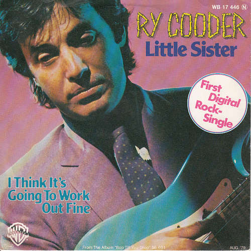 Cover Ry Cooder - Little Sister (7) Schallplatten Ankauf