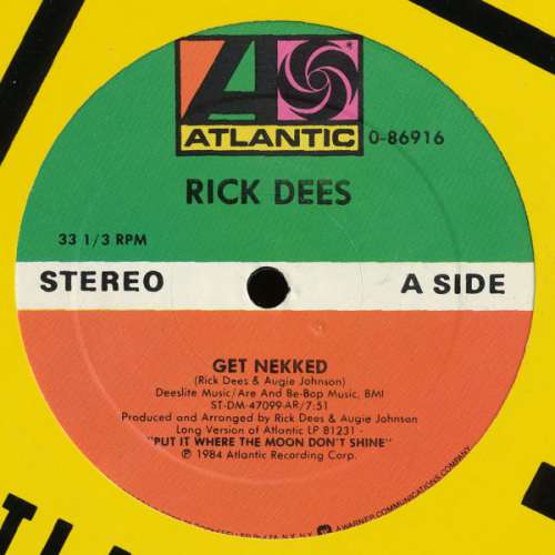 Cover Rick Dees - Get Nekked (12) Schallplatten Ankauf