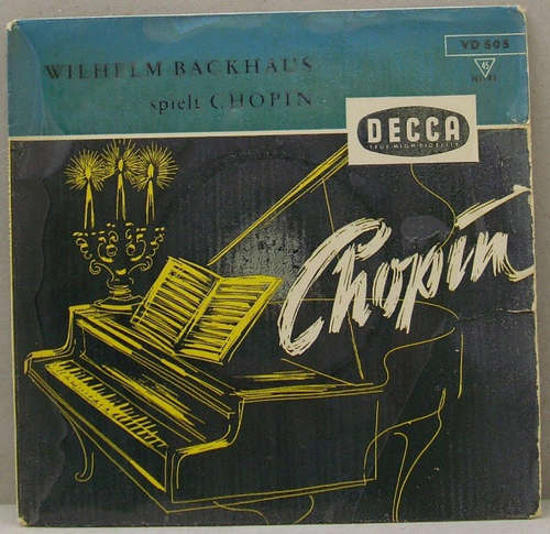 Cover Wilhelm Backhaus - Spielt Chopin (7) Schallplatten Ankauf