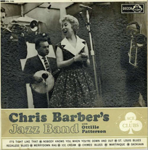 Cover Chris Barber's Jazz Band with Ottilie Patterson - Chris Barber's Jazz Band With Ottilie Patterson (LP, Mono) Schallplatten Ankauf
