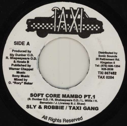 Cover Sly & Robbie / Taxi Gang* - Soft Core Mambo (7, Single) Schallplatten Ankauf