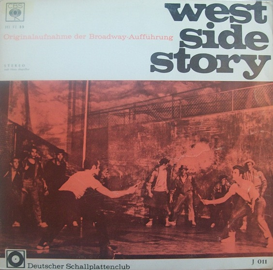 Cover Various - West Side Story (Originalaufnahme Der Broadway-Aufführung) (LP, Album) Schallplatten Ankauf